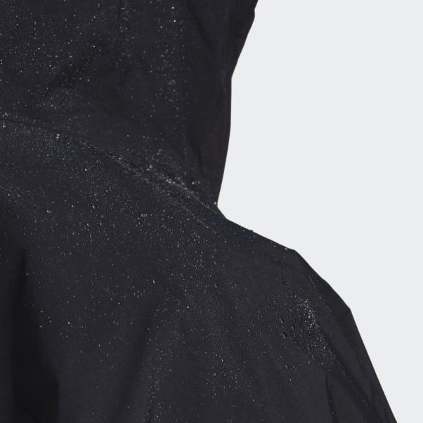 Veste De Randonnée Noir Terrex Xploric Rain.rdy (grande Taille) Adidas