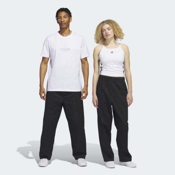 Pantalon Adidas Pintuck (non Genré) Noir