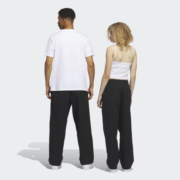 Pantalon Adidas Pintuck (non Genré) Noir