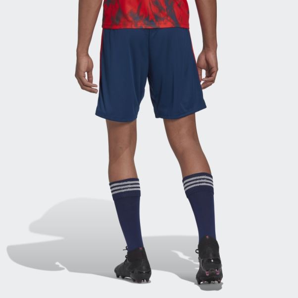 Short Extérieur Adidas Olympique Lyonnais 22/23 Mystery Bleu