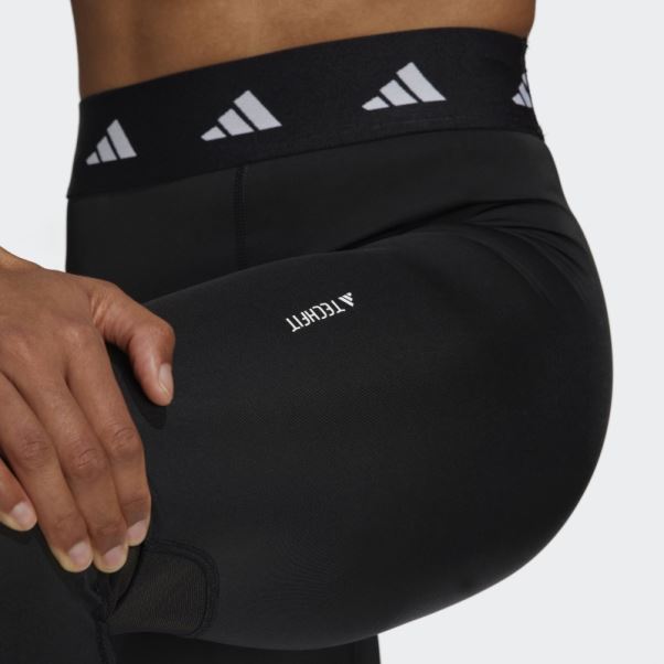Leggings Longs Adidas Techfit Noir