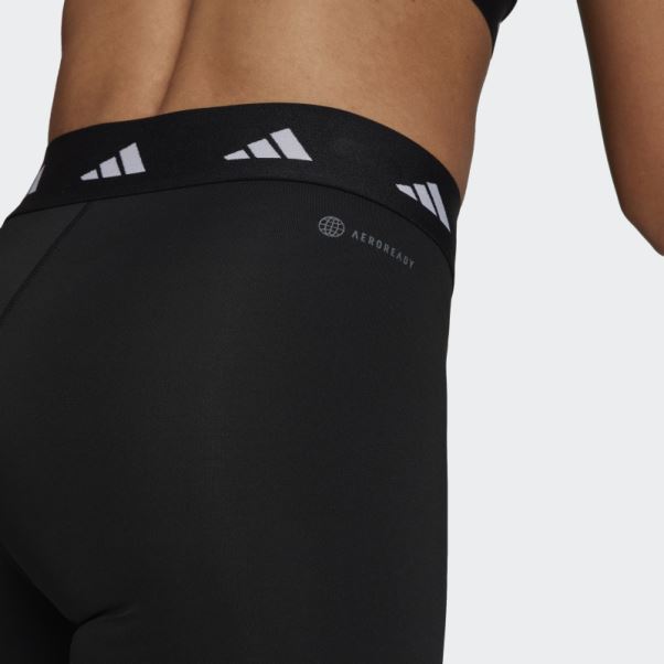Leggings Longs Adidas Techfit Noir