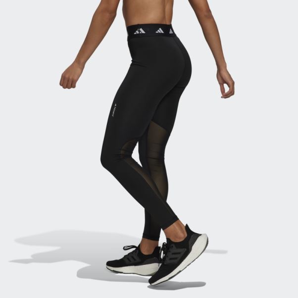 Legging Long Adidas Techfit Noir
