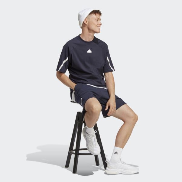 Adidas A Conçu 4 Short Gameday Encre