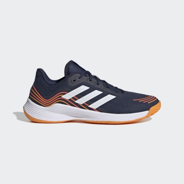 Chaussures De Volley-ball Novaflight Bleu Marine Adidas