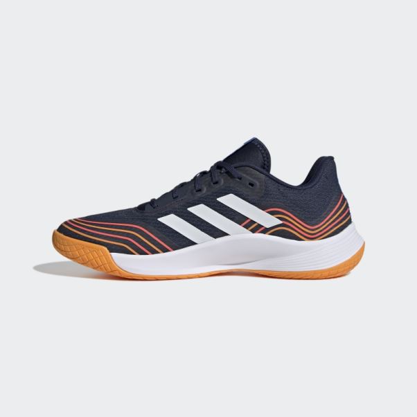 Chaussures De Volley-ball Novaflight Bleu Marine Adidas