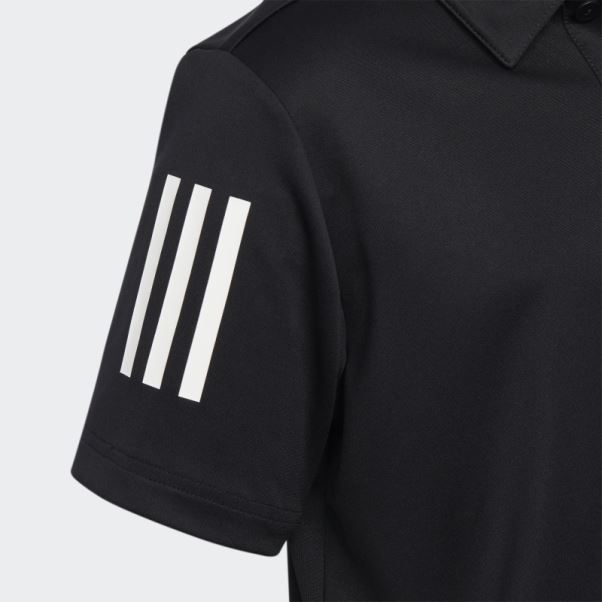Adidas Polo 3 Bandes Noir