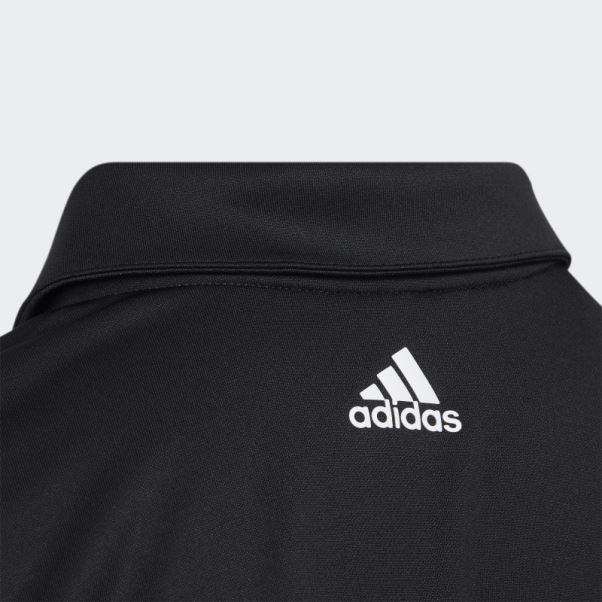 Adidas Polo 3 Bandes Noir