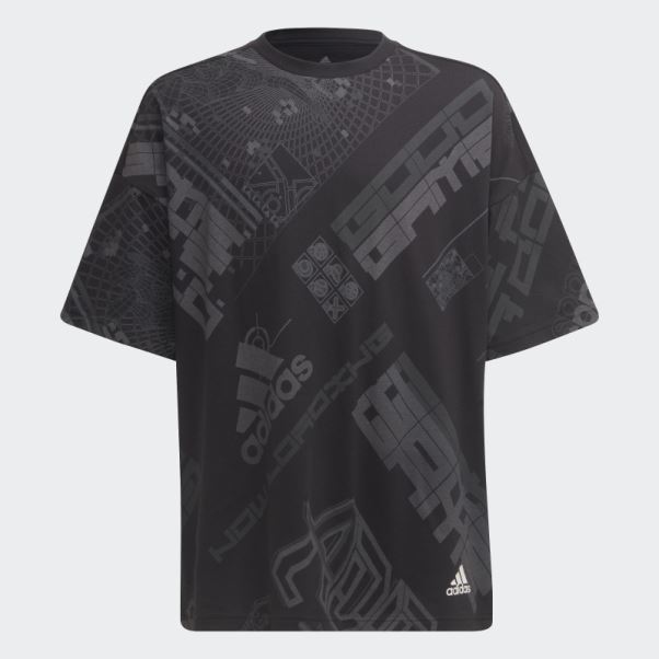 Adidas Arkd3 T-shirt Imprimé Allover Noir