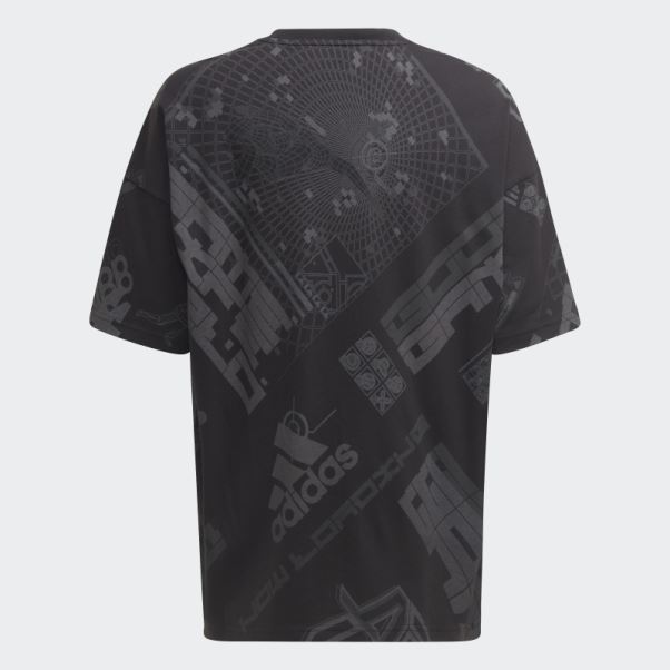 Adidas Arkd3 T-shirt Imprimé Allover Noir