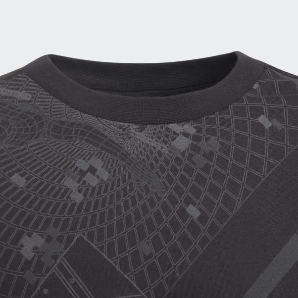 Adidas Arkd3 T-shirt Imprimé Allover Noir