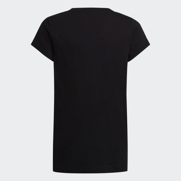T-shirt Adidas Dance Noir à Imprimé Métallisé