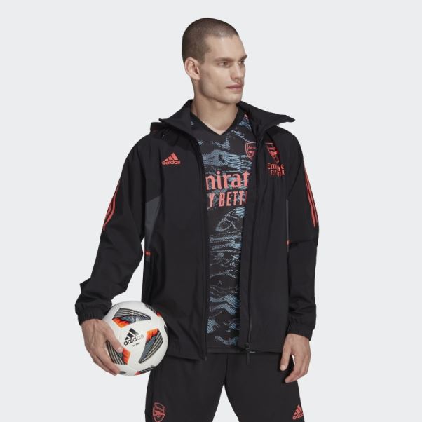 Veste De Pluie Arsenal Condivo 22 Noir Adidas