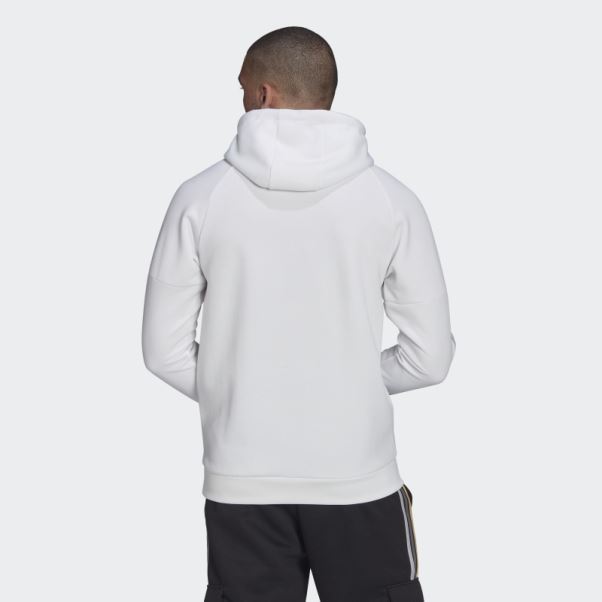 Sweat à Capuche Adidas Chili 20 Blanc