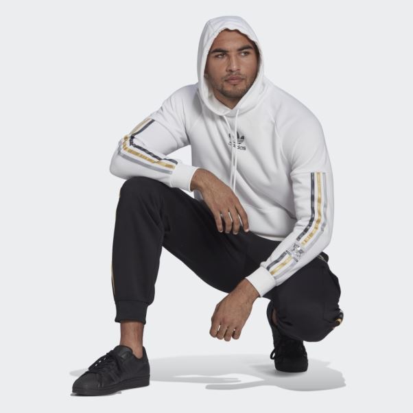 Sweat à Capuche Adidas Chili 20 Blanc