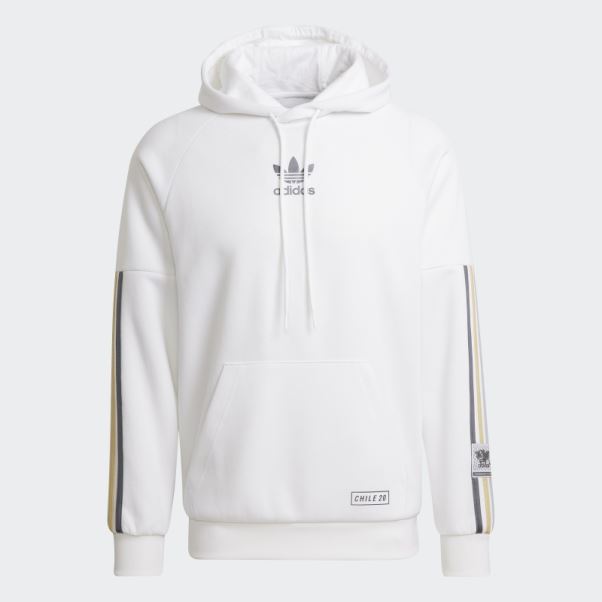 Sweat à Capuche Adidas Chili 20 Blanc