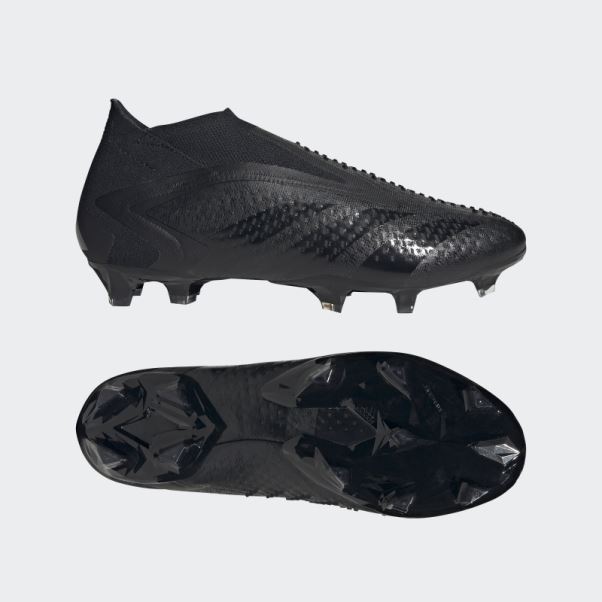 Predator Precision+ Chaussures De Football Pour Terrain Sec Adidas Noir