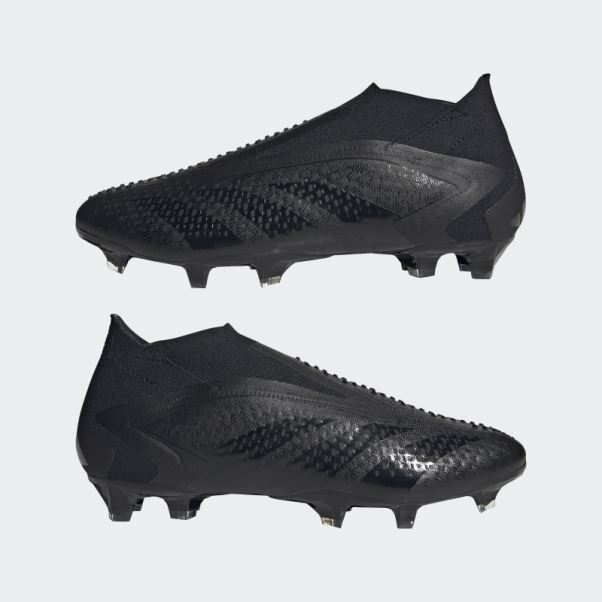 Predator Precision+ Chaussures De Football Pour Terrain Sec Adidas Noir