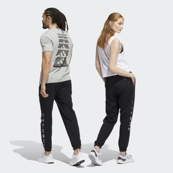 Adidas Pantalon De Jogging Graphique Panthère Noire Marvel Noir