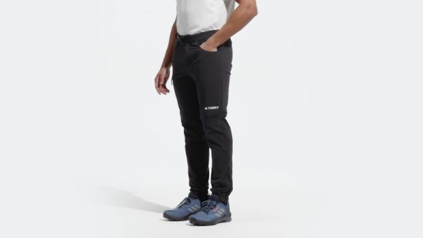Pantalon De Randonnée Zippé Adidas Terrex Utilitas Noir