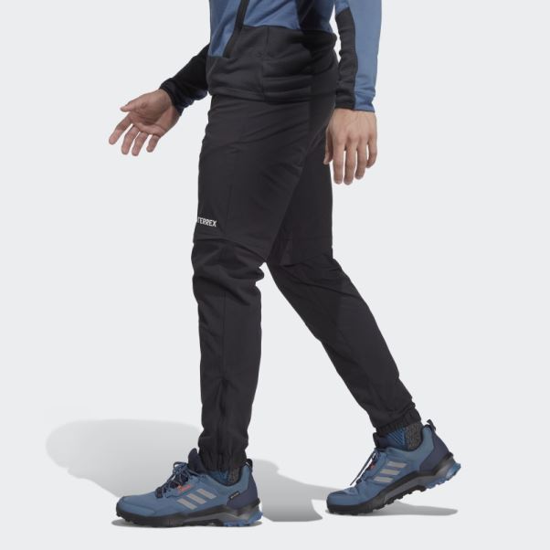 Pantalon De Randonnée Zippé Adidas Terrex Utilitas Noir