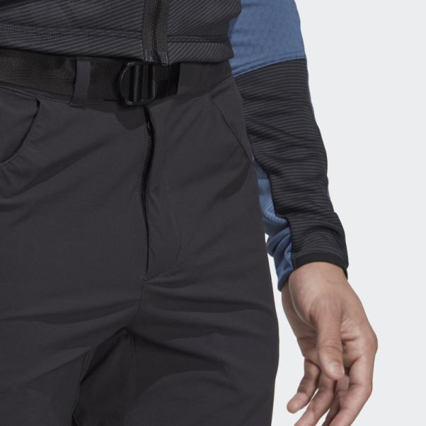 Pantalon De Randonnée Zippé Adidas Terrex Utilitas Noir