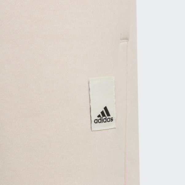 Pantalon Large En Molleton De Coton Quartz Lounge Adidas