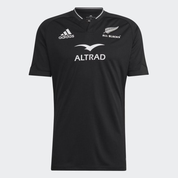 Maillot Adidas All Blacks Rugby Domicile Noir