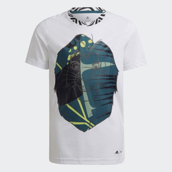 T-shirt Adidas X Disney Le Roi Lion Blanc