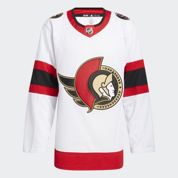 Maillot Adidas Senateurs Away Authentique Pro Blanc