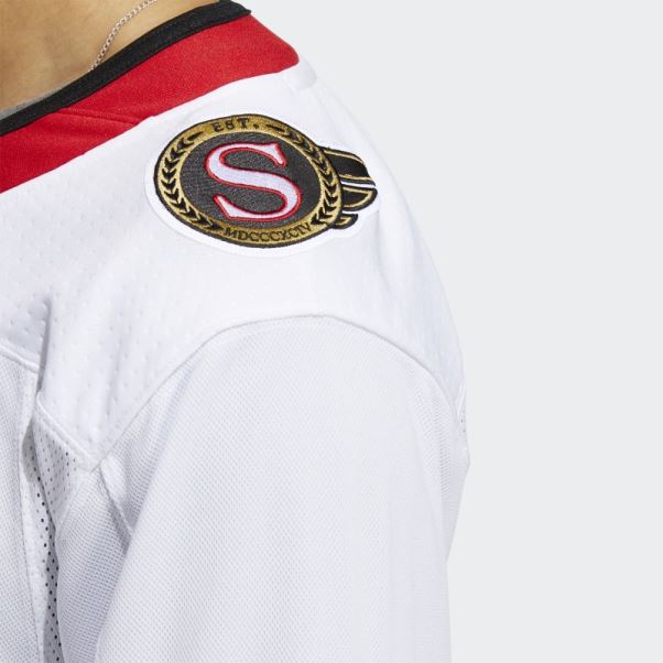 Maillot Adidas Senateurs Away Authentique Pro Blanc