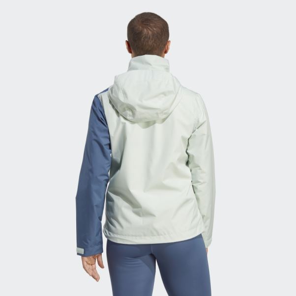 Vert Terrex Multi Rain.rdy Veste De Pluie 2 Couches Adidas