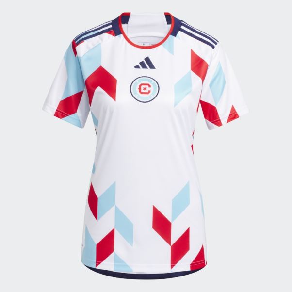 Adidas Maillot Extérieur Chicago Fire 23/24 Blanc