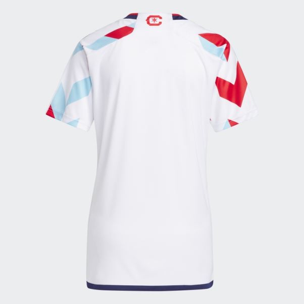 Adidas Maillot Extérieur Chicago Fire 23/24 Blanc