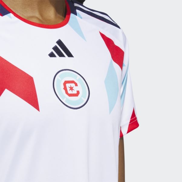 Adidas Maillot Extérieur Chicago Fire 23/24 Blanc