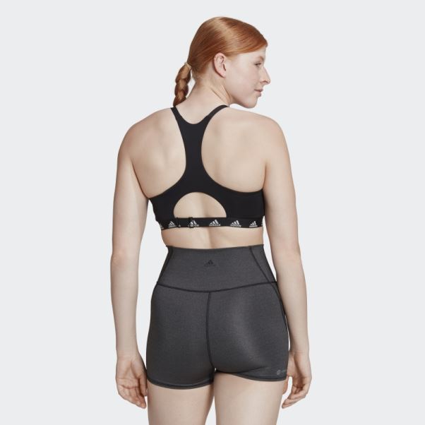 Soutien-gorge D'allaitement à Maintien Léger De Tous Les Jours Grow Positivity Adidas Noir