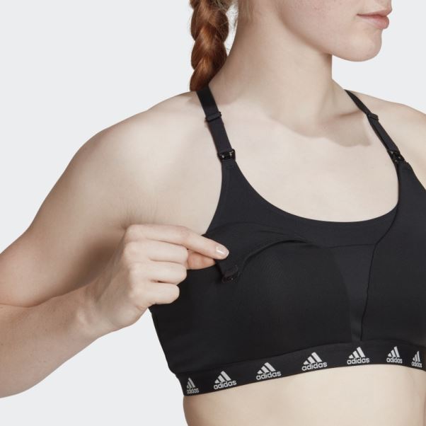 Soutien-gorge D'allaitement à Maintien Léger De Tous Les Jours Grow Positivity Adidas Noir