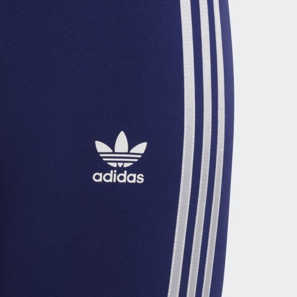 Legging Imprimé Fleurs Indigo Adidas
