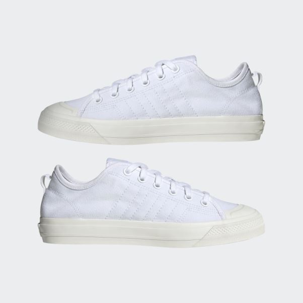 Nizza Rf Chaussures Adidas Blanc