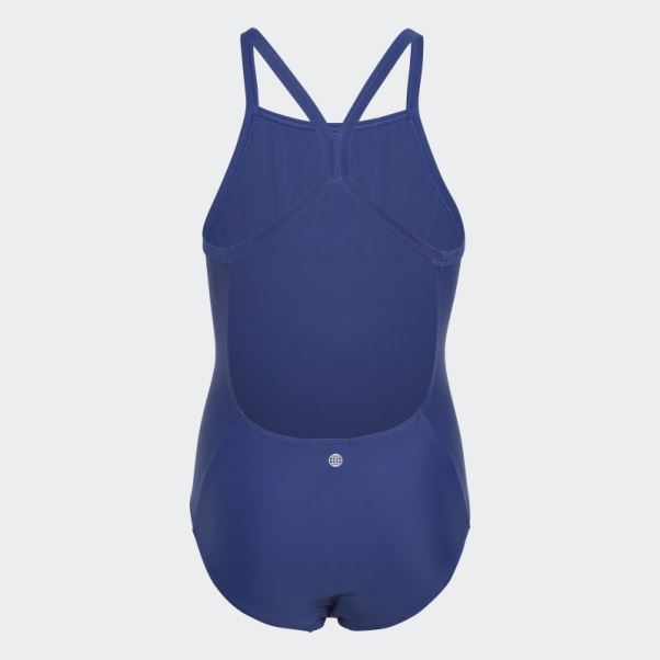 Adidas Maillot De Bain Gros Logo Victoire Bleu