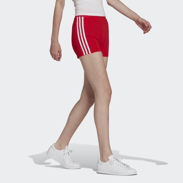 Adidas Short Traçable Adicolor Classics Rouge