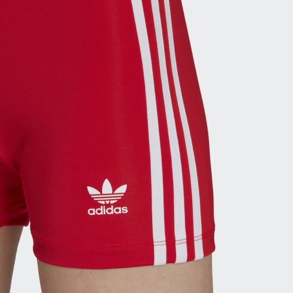 Adidas Short Traçable Adicolor Classics Rouge