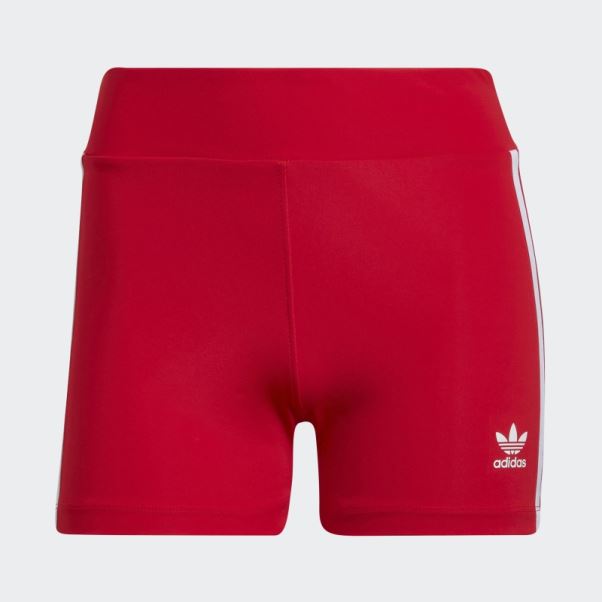 Short Traçable Adicolor Classics Adidas Rouge