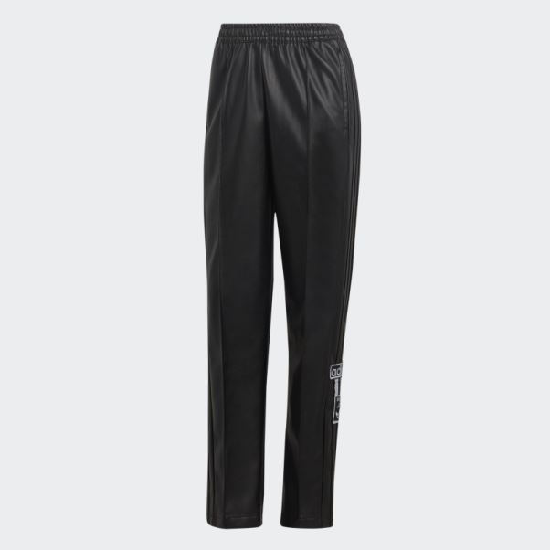 Pantalon Adibreak Centre Stage Simili Cuir Noir Adidas