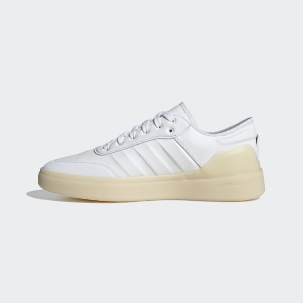 Chaussures Adidas Court Revival Blanches
