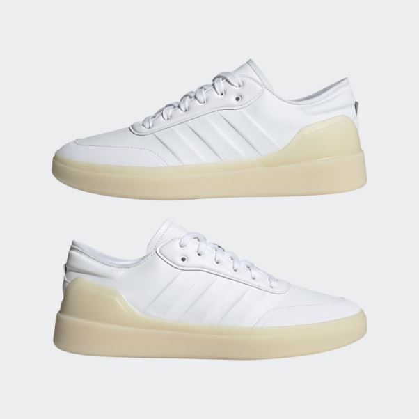 Chaussures Adidas Court Revival Blanches