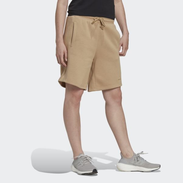 Short En Molleton Beige Adidas All Szn