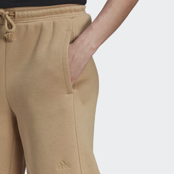 Short En Molleton Beige Adidas All Szn