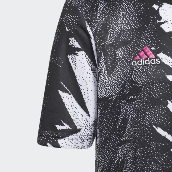 Maillot Pré-match Adidas Juventus Noir