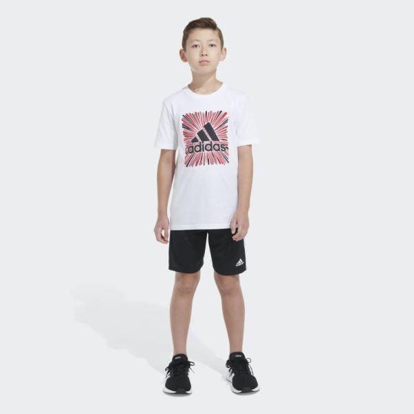 Adidas Ss Optimist Sport Tee Blanc
